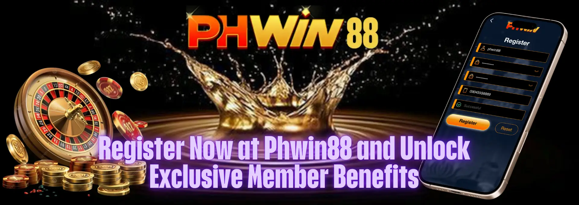 Phwin88 Register
