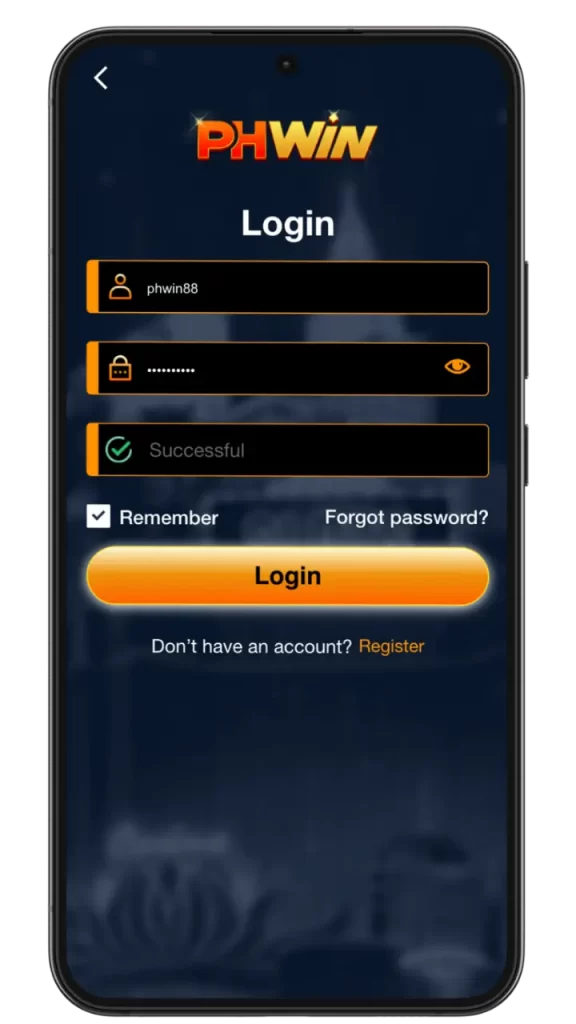 Phwin88 login