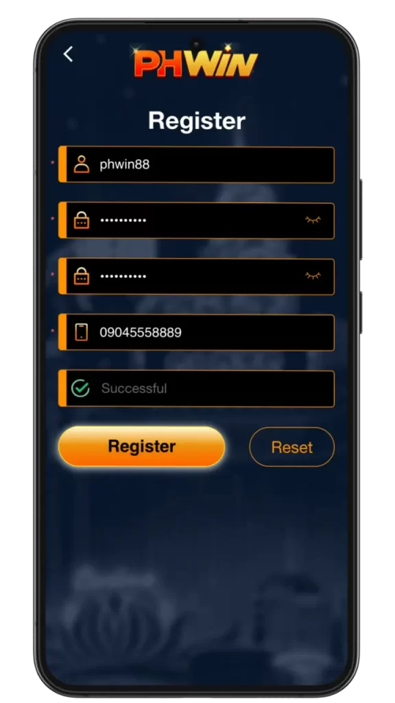 Phwin88 register